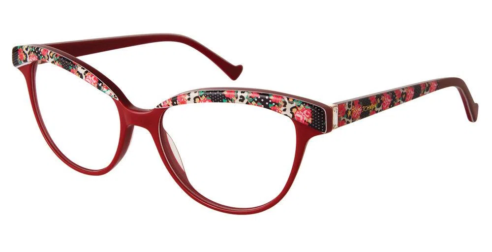 Betsey-Johnson BET-MADE-YOU-LOOK Eyeglasses - view 2